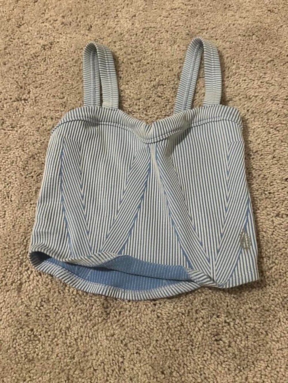 Free People Women's Blue Vest